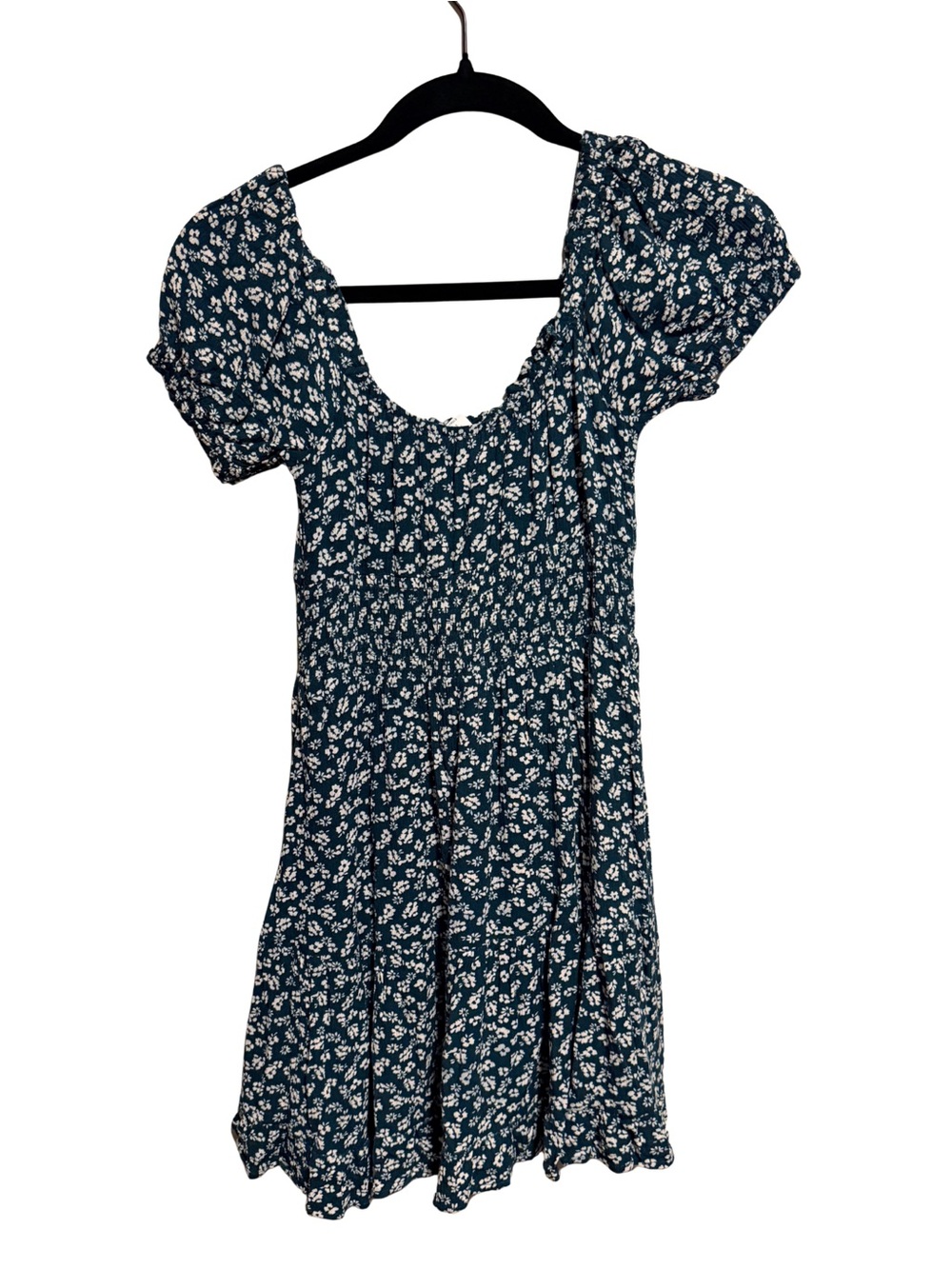 Altar’d State Green Floral Mini Dress